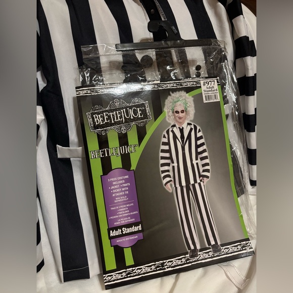 Beetlejuice Adult Costume - Picture 1 of 3